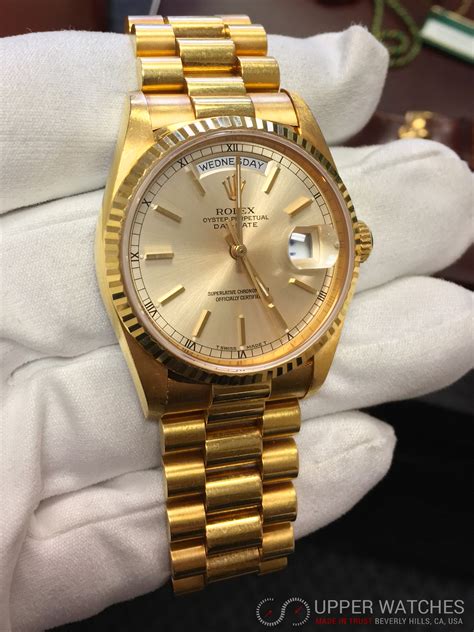 rolex daydate gild|rolex day date price new.